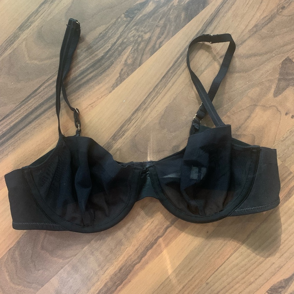 Auden mesh underwire bra